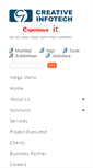 Mobile Screenshot of creativeinfotech.co.in